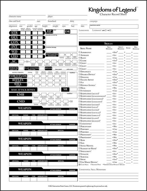 Dungeons and dragons pathfinder pdf