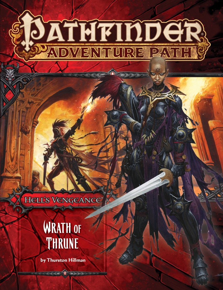 Cover of Pathfinder Adventure Path #104: Wrath of Thrune (Hell's Vengeance 2 of 6)