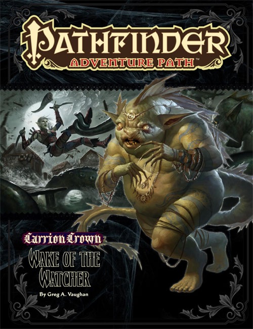 Cover of Pathfinder Adventure Path #46: Wake of the Watcher (Carrion Crown 4 of 6)