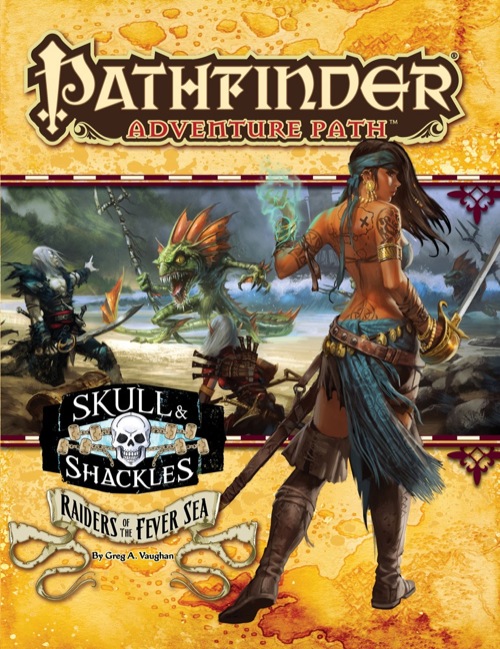 Cover of Pathfinder Adventure Path #56: Raiders of the Fever Sea (Skull & Shackles 2 of 6)