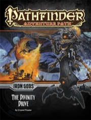 Cover of Pathfinder Adventure Path #90: The Divinity Drive (Iron Gods 6 of 6)