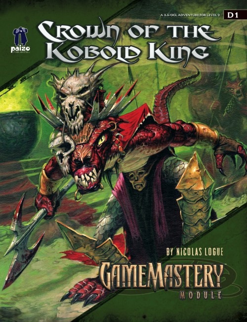 Cover of GameMastery Module D1: Crown of the Kobold King