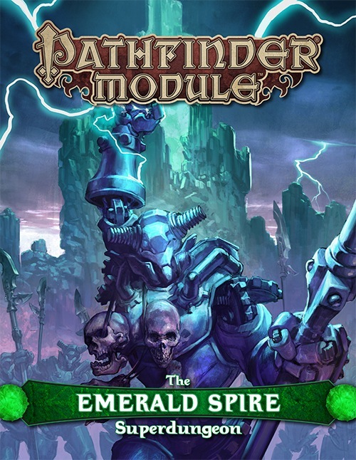 Cover of The Emerald Spire Superdungeon