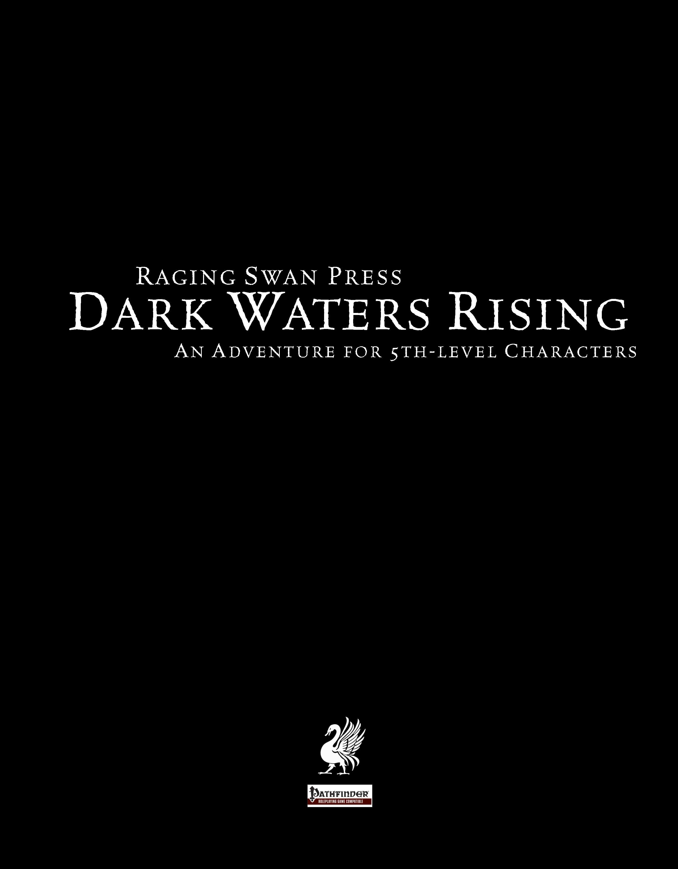 Cover of Dark Waters Rising