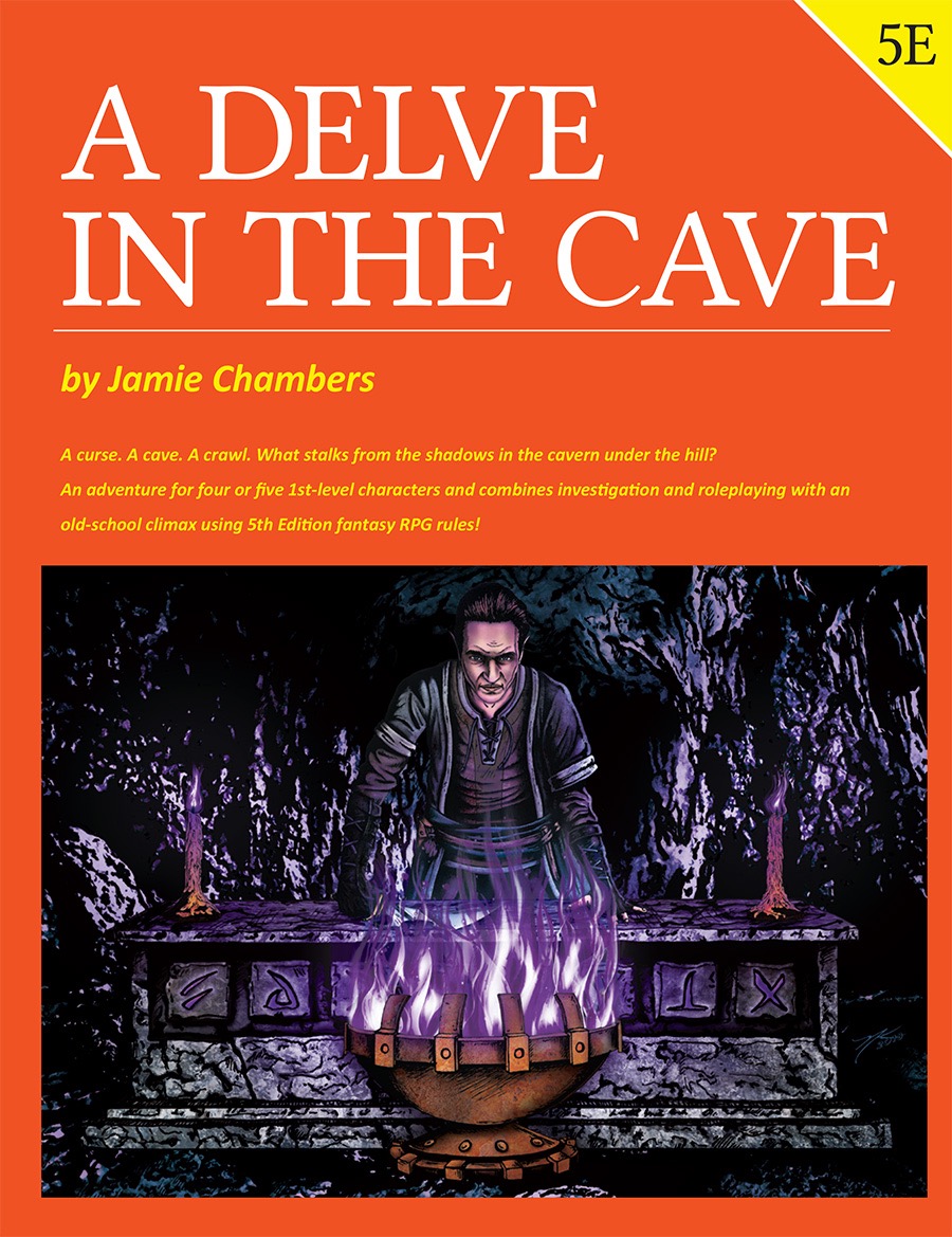 Cover of A Delve in the Cave